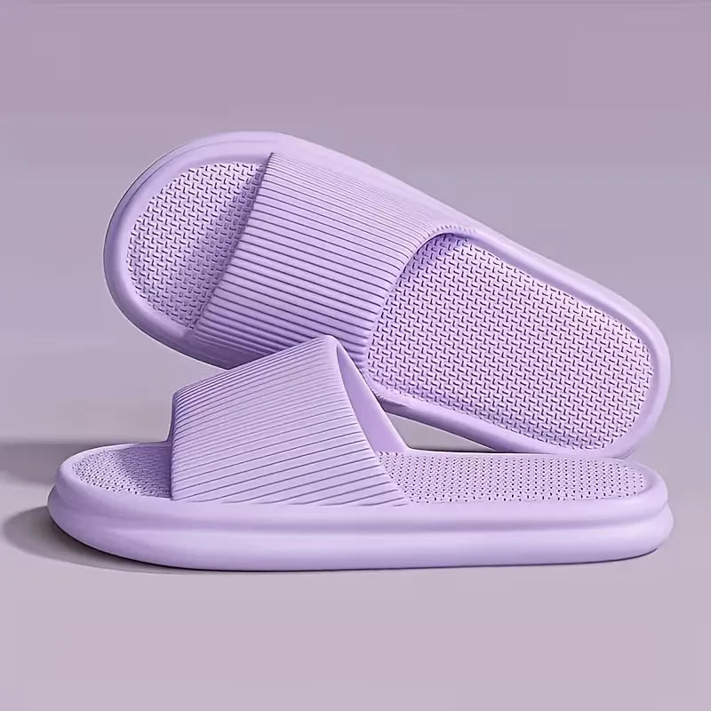 Bad slippers with thick sole