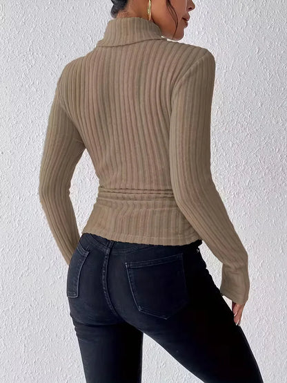 Turtle Neck Jumper with Long Sleeves