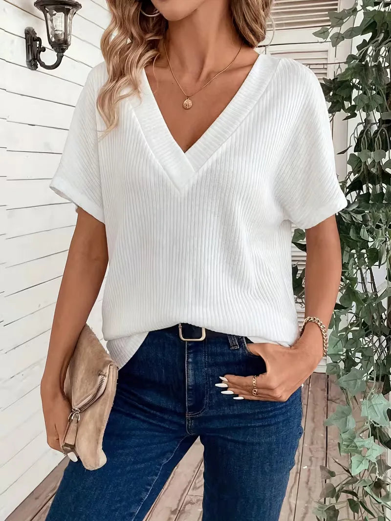 V-neck T-shirt