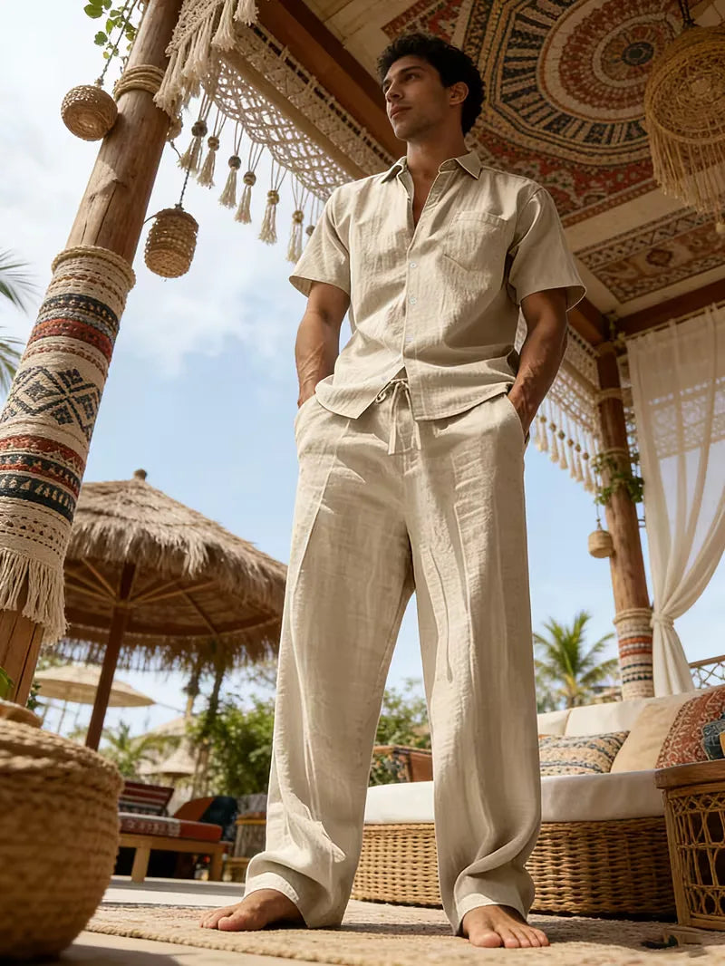 Summer Casual Clothing Set for Men