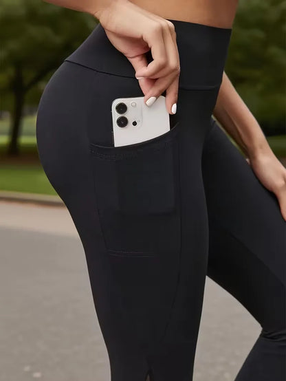 Leggings with Mesh Panels