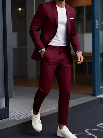 Formal Men's Suit Slim Fit