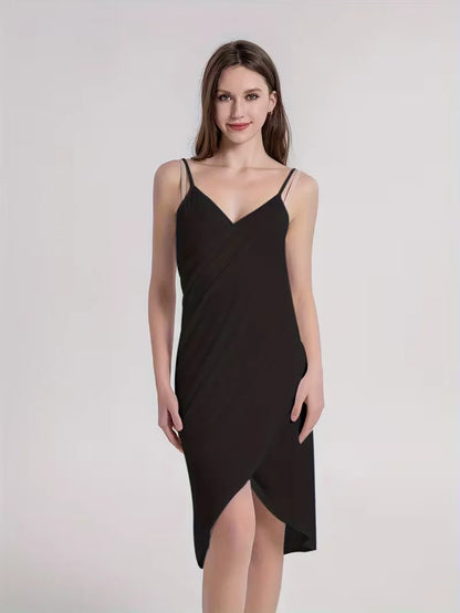 Cover-up with Asymmetrical Neckline