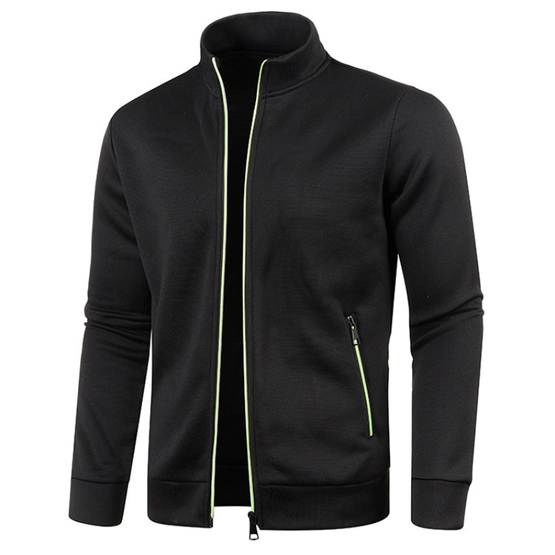 Christian | Windproof men's gilet with pockets and stand-up collar