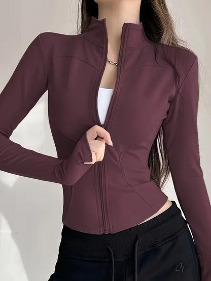 Track jacket slim fit