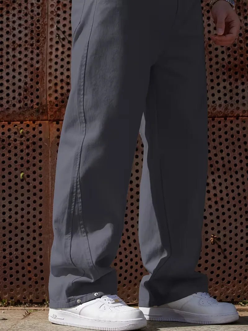 Trousers with Elastic Waistband