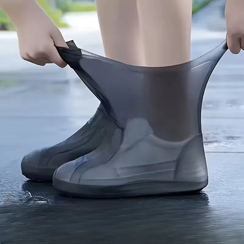 Waterproof and Slip-Resistant Shoe Covers