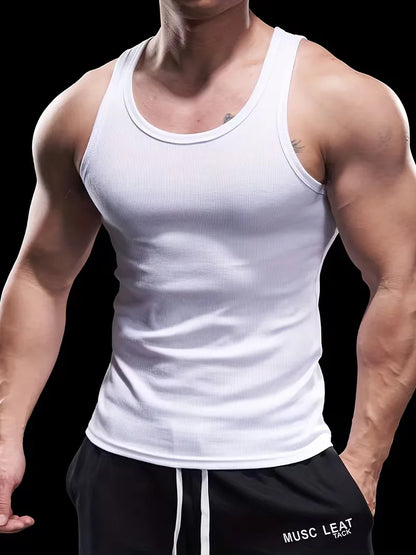 Slim Fit Ribbed Tank Top