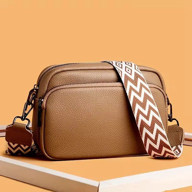 Small Shoulder Bag with Zip