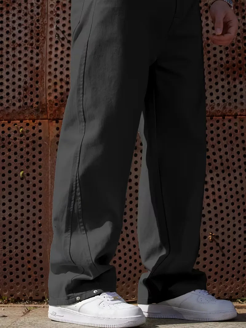Trousers with Elastic Waistband