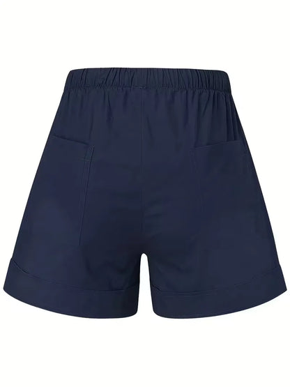 Shorts with Elastic Waistband