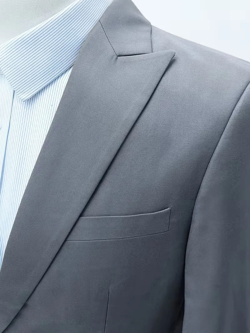 Three-Piece Slim Fit Suit