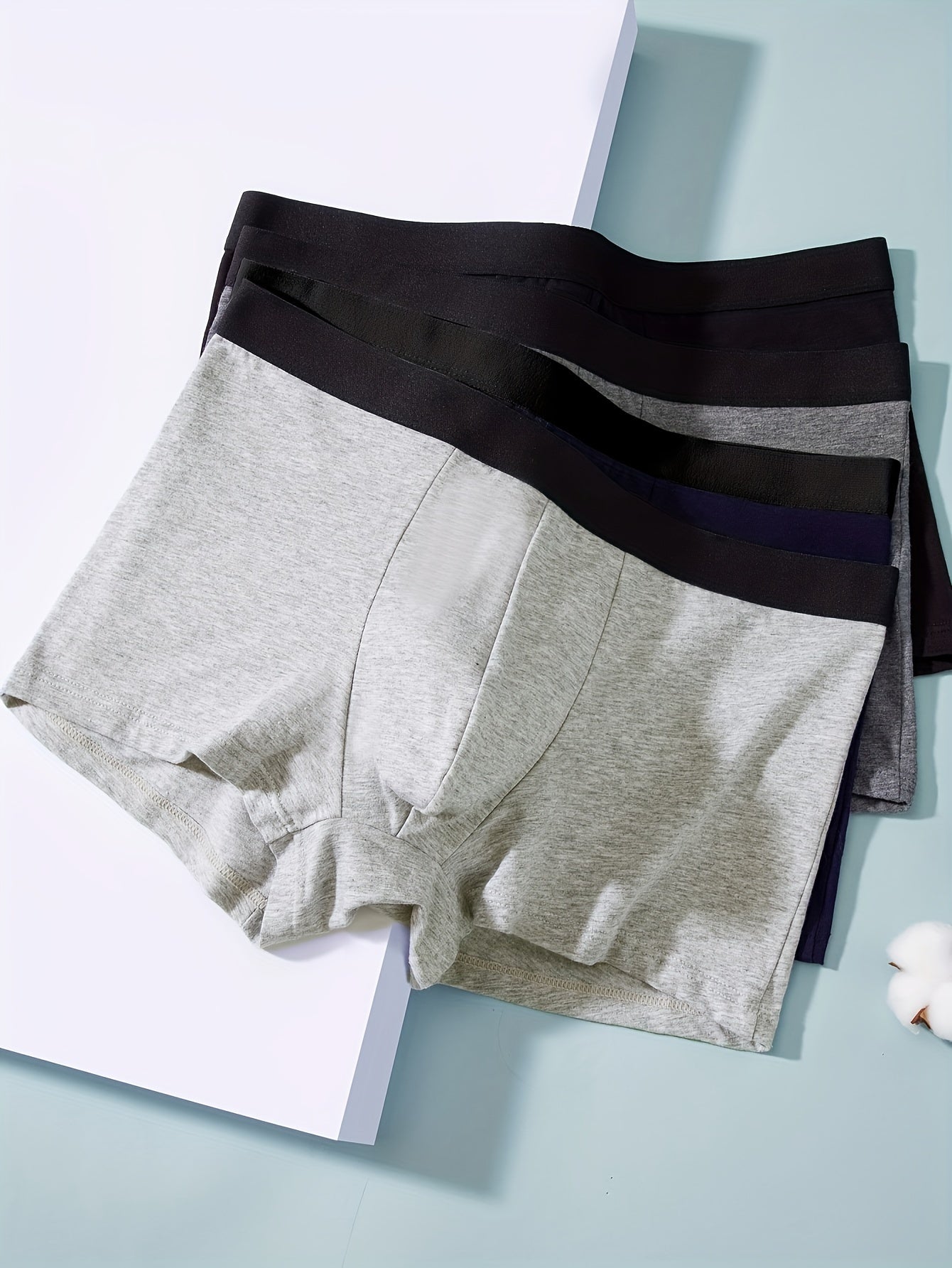 Daan | 4-pack breathable cotton men's boxers