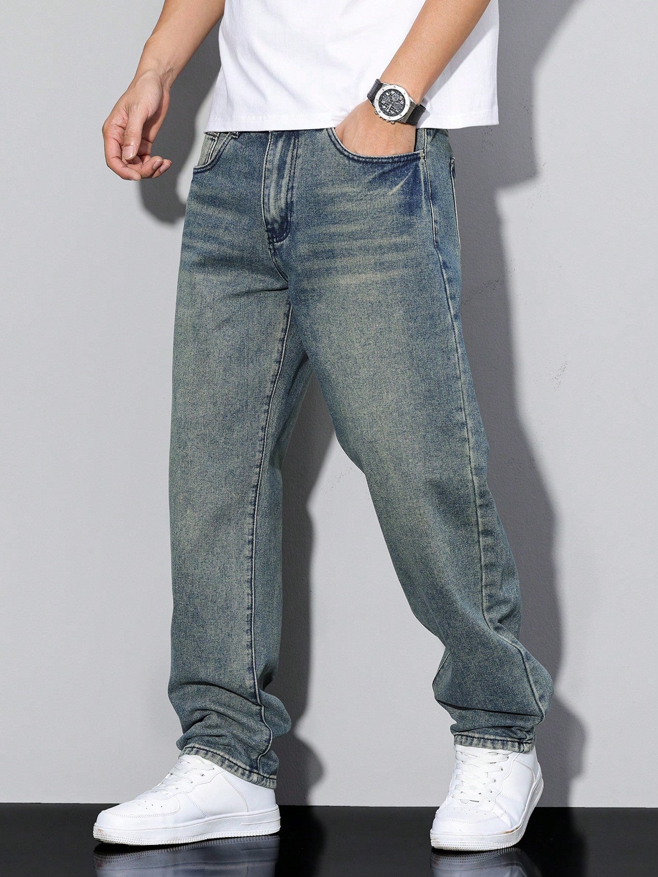 Daan | Plain Colour Casual Men's Jeans