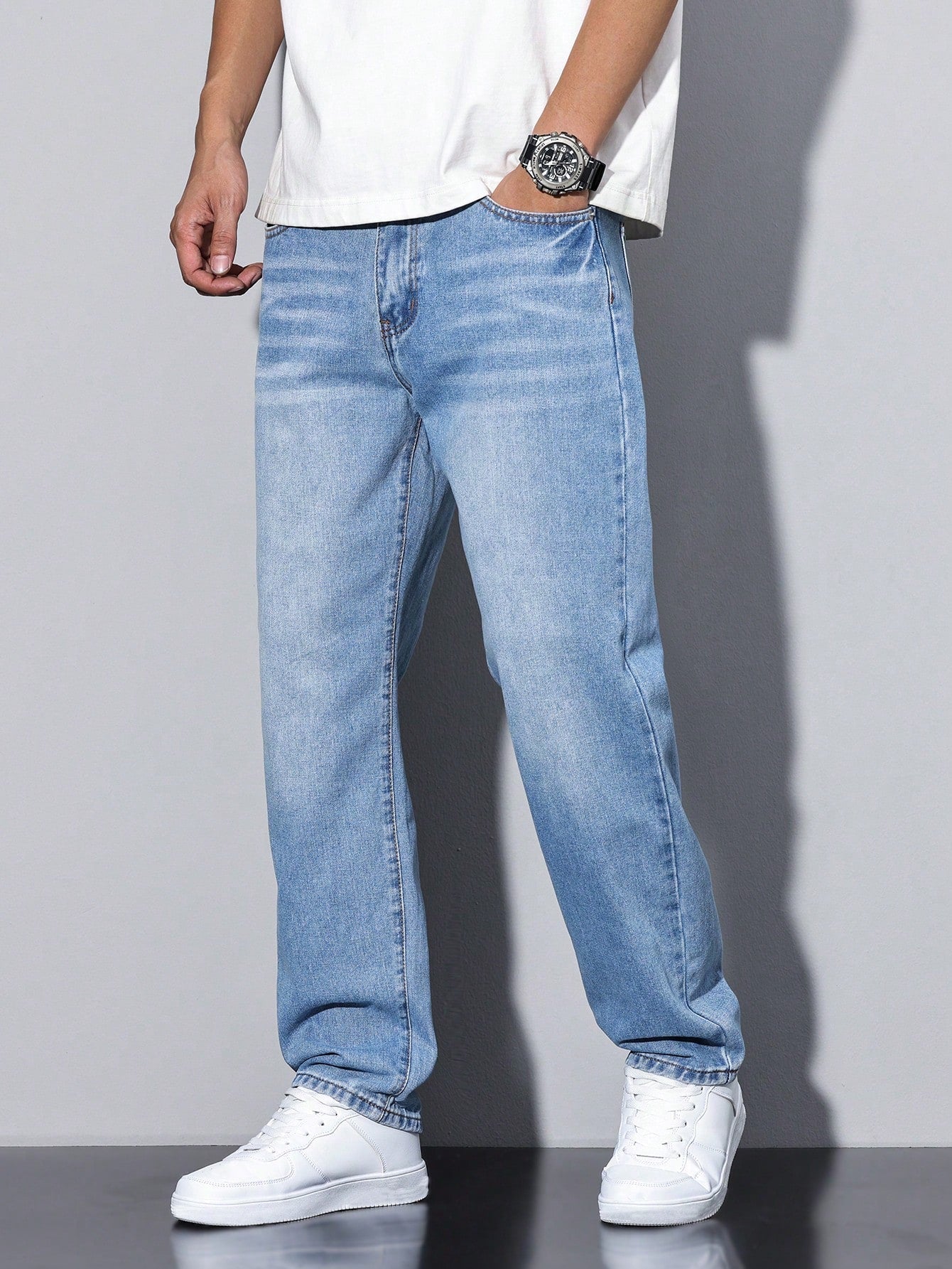 Daan | Plain Colour Casual Men's Jeans