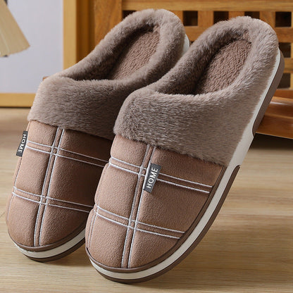 Daan | Grey Leather Lightweight Men's Slippers