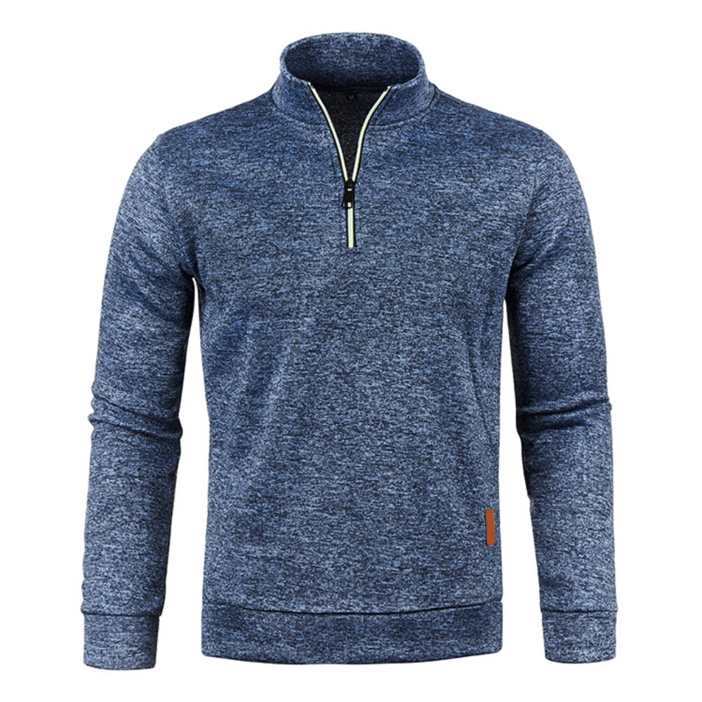 Daan | Men's Zip Jumper with Long Sleeves