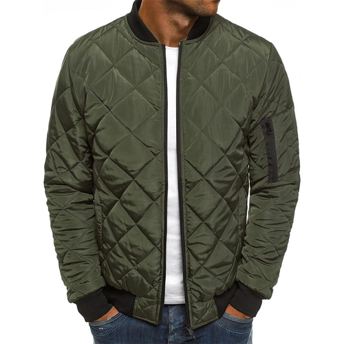Daan | Autumn Jacket with Criss-Cross Pattern
