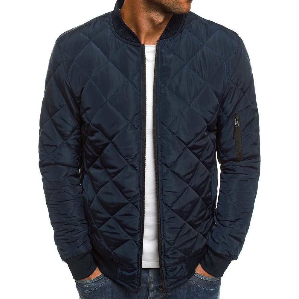 Daan | Autumn Jacket with Criss-Cross Pattern