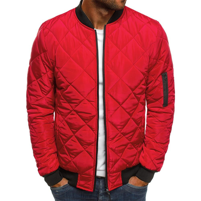 Daan | Autumn Jacket with Criss-Cross Pattern