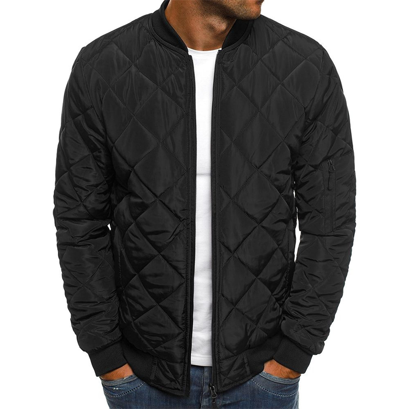 Daan | Autumn Jacket with Criss-Cross Pattern