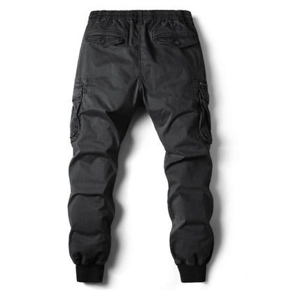 Daan | Long Stylish Men's Cargo Trousers with Pockets