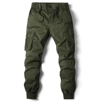 Daan | Long Stylish Men's Cargo Trousers with Pockets