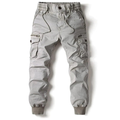 Daan | Long Stylish Men's Cargo Trousers with Pockets