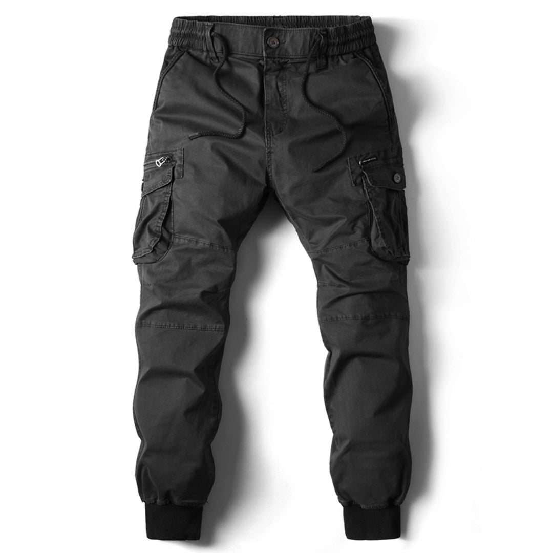 Daan | Long Stylish Men's Cargo Trousers with Pockets