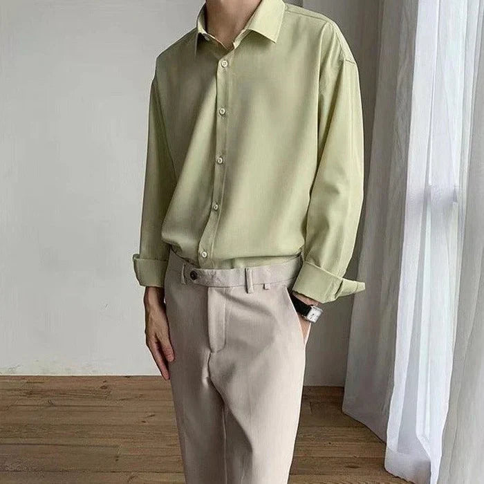 Daan | Light Green Shirt