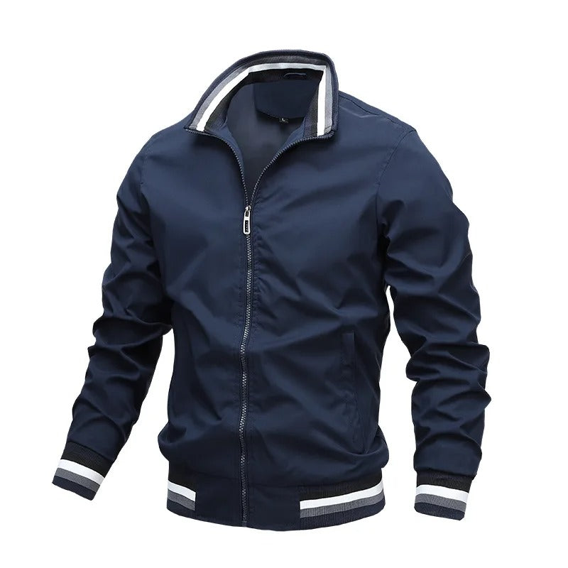 Daan | Sporty Striped Men's Jacket