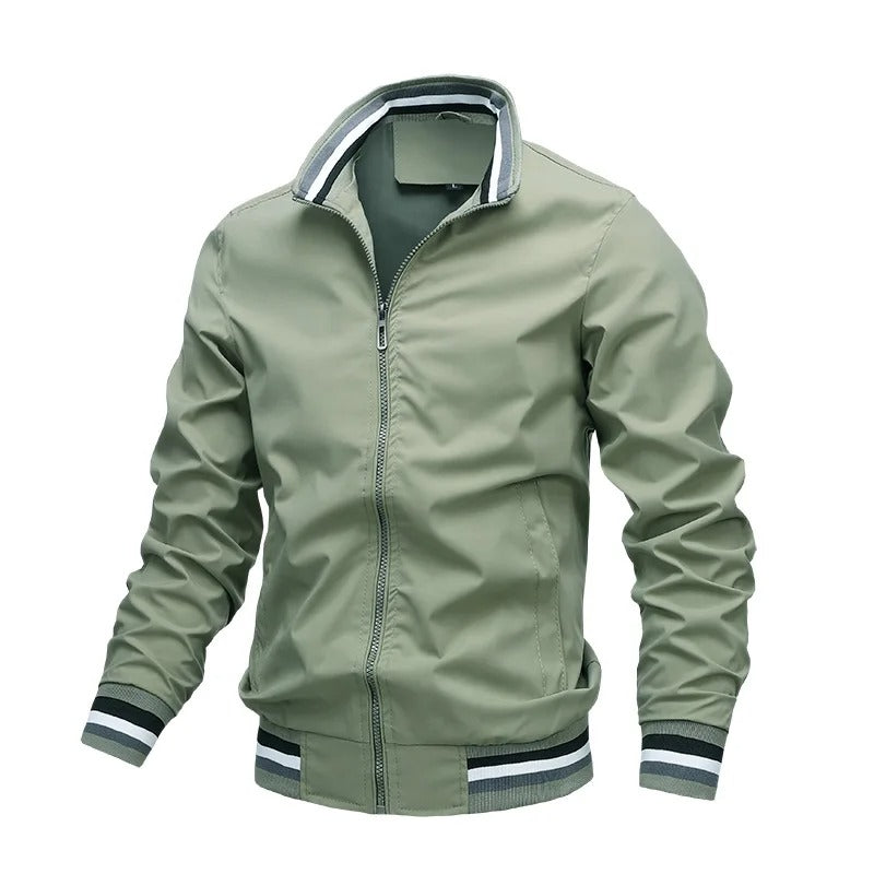 Daan | Sporty Striped Men's Jacket