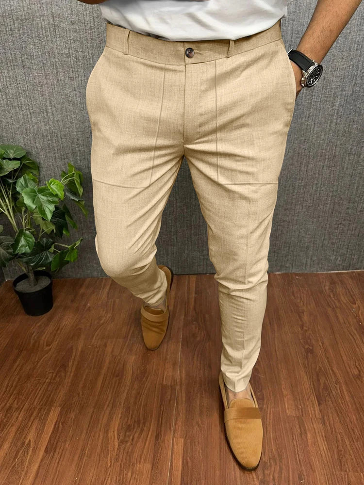 Daan | Stylish Pencil Trousers for Men