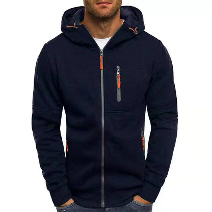Daan | Woollen Men's Hoodie with Hood and Zip