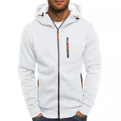 Daan | Woollen Men's Hoodie with Hood and Zip