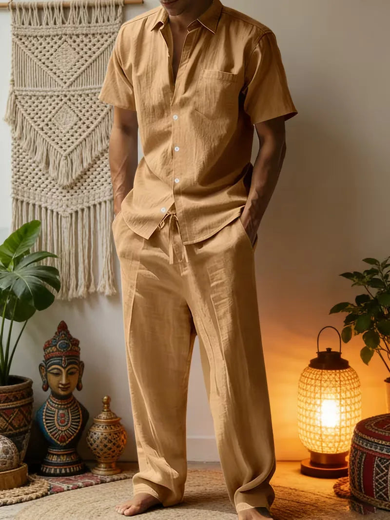 Summer Casual Clothing Set for Men