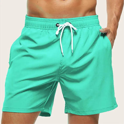 David | Quick-drying men's swim shorts with elastic waistband