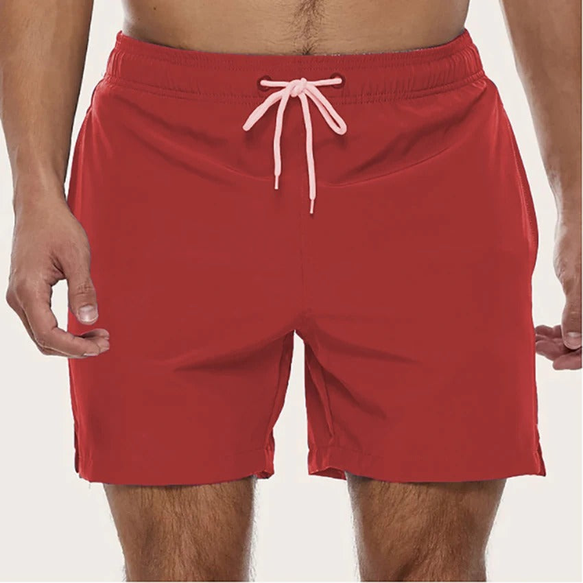 David | Quick-drying men's swim shorts with elastic waistband