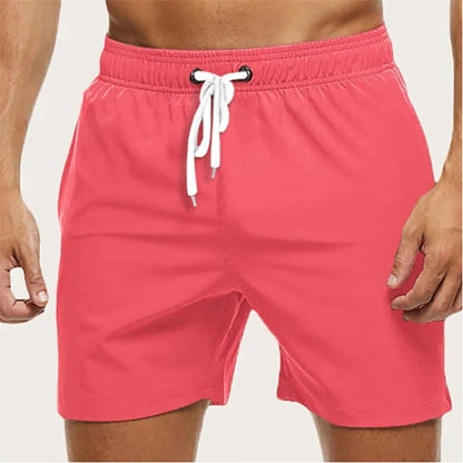 David | Quick-drying men's swim shorts with elastic waistband