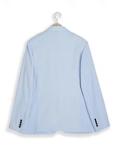 Light Blue Slim Fit Suit
