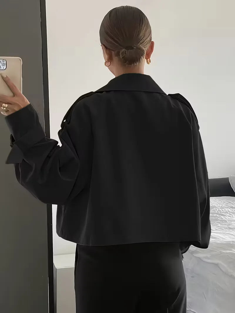 Oversized Fit Trench Coat