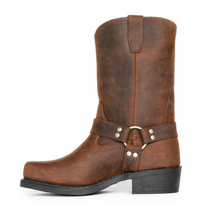 Dirk | Men's Buckle Belt Cowboy Boots