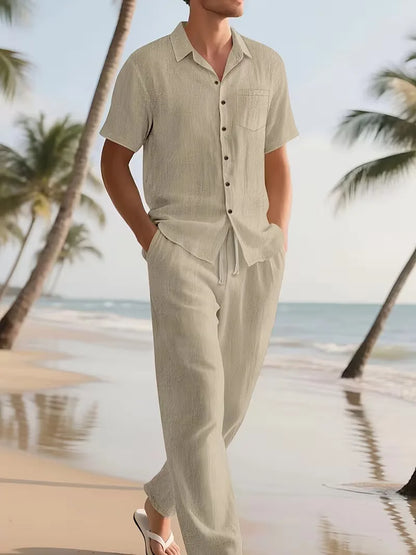 Summer Clothing Set with Short Sleeves