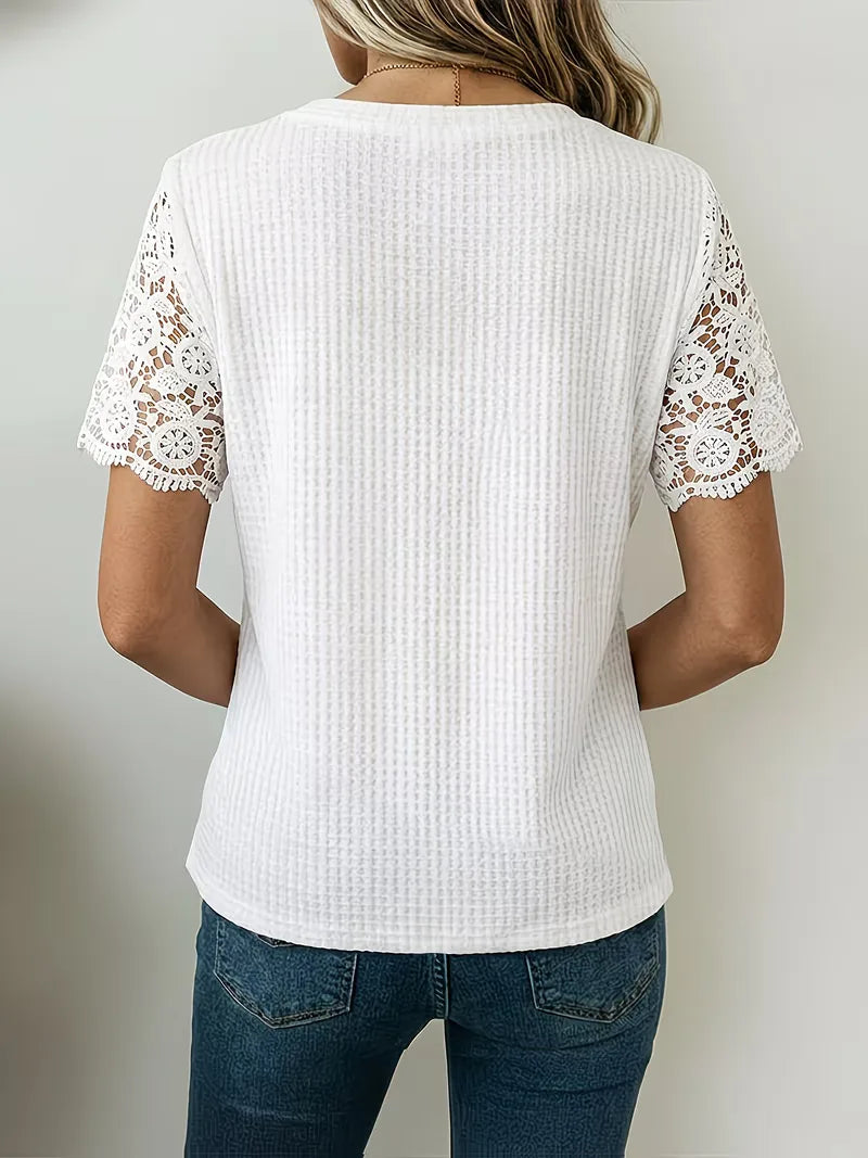Lace Detail T-shirt