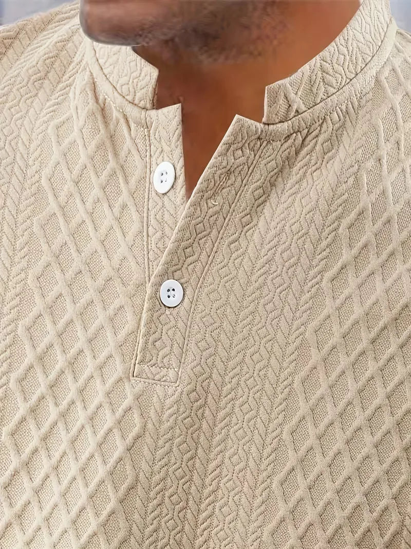 Summer Clothing Set with Jacquard Pattern