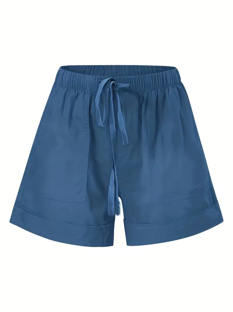Shorts with Elastic Waistband