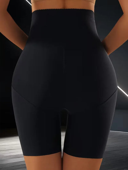 High-waisted shapewear boxer brief