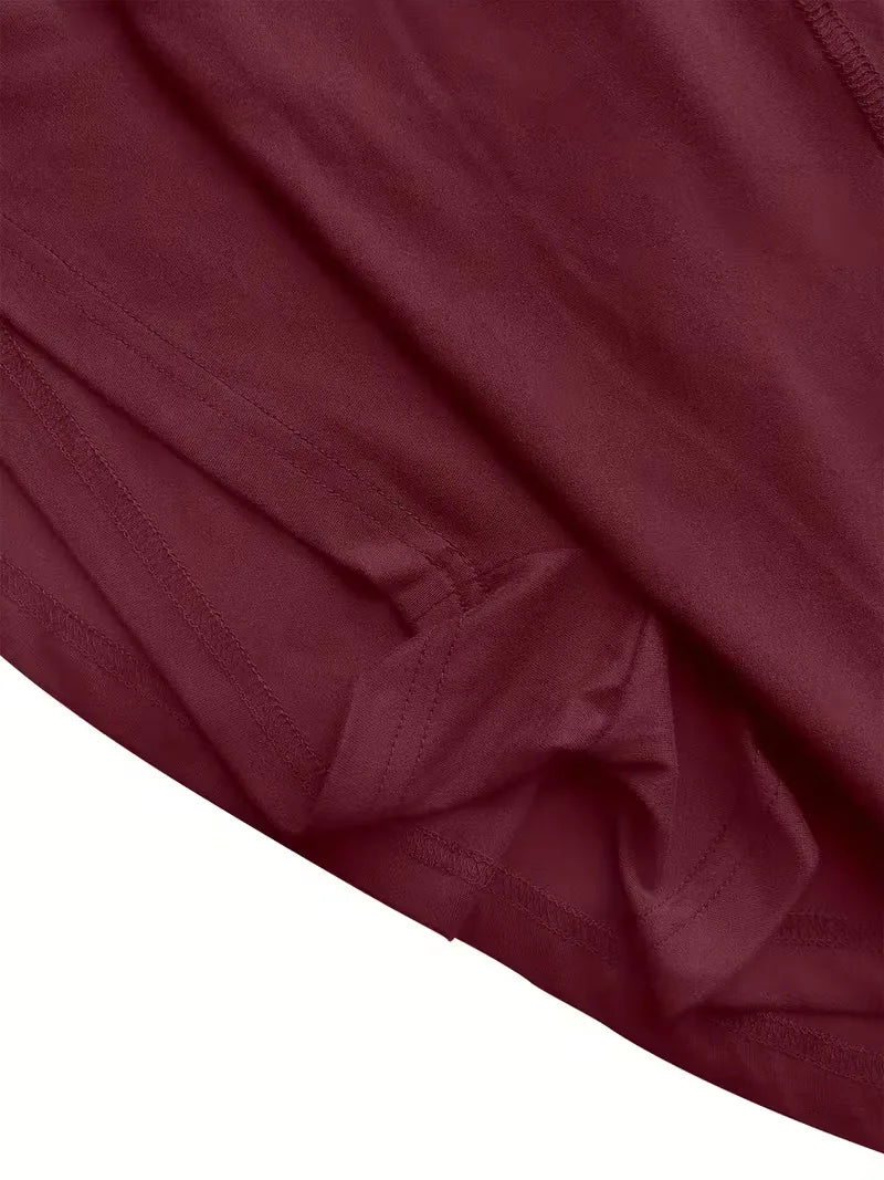 High-waisted slim fit shorts