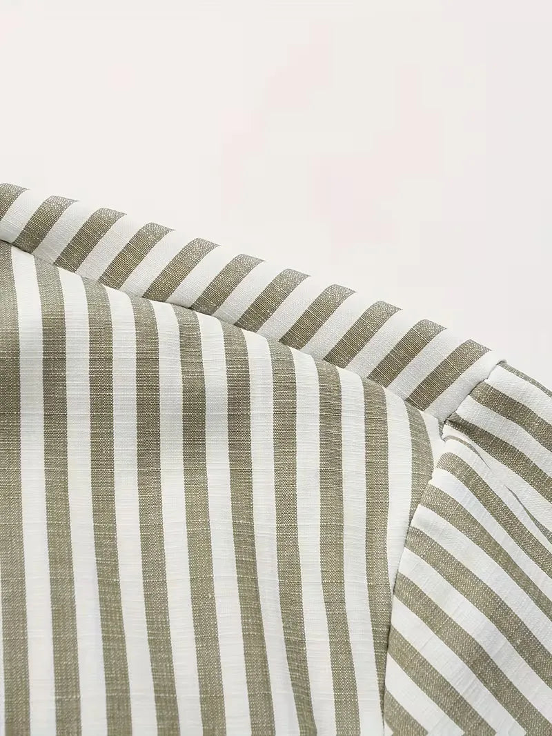 Striped Casual Shirt
