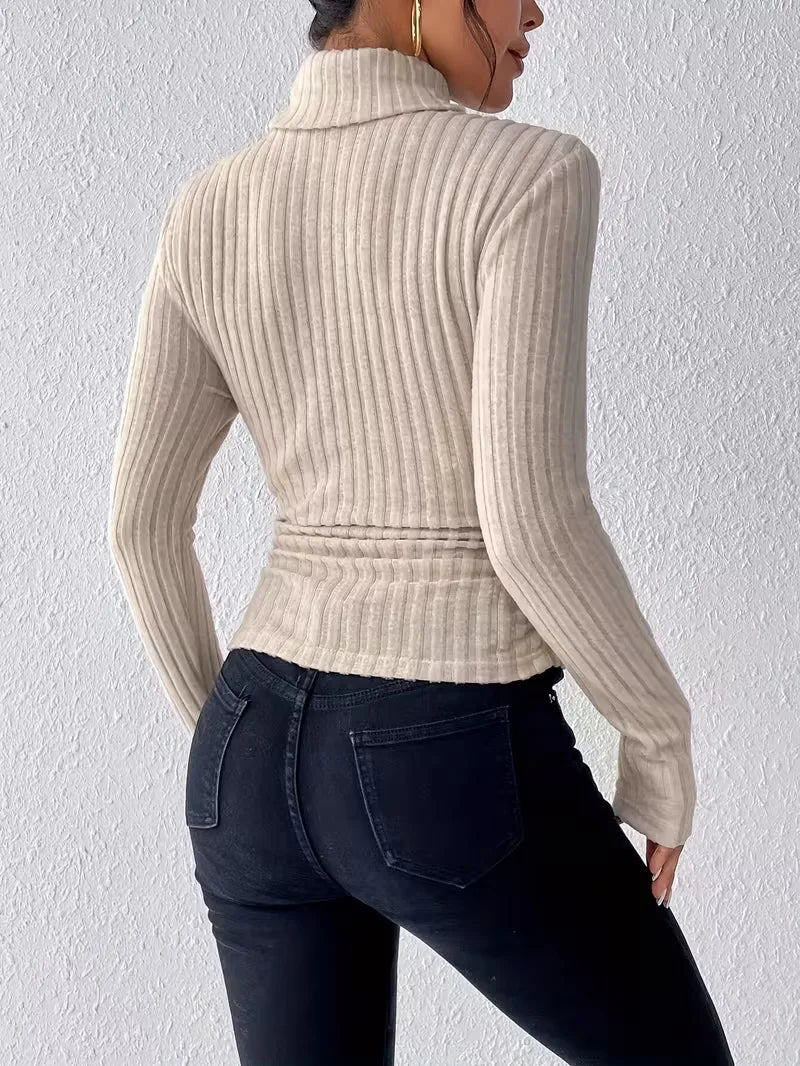 Turtle Neck Jumper with Long Sleeves
